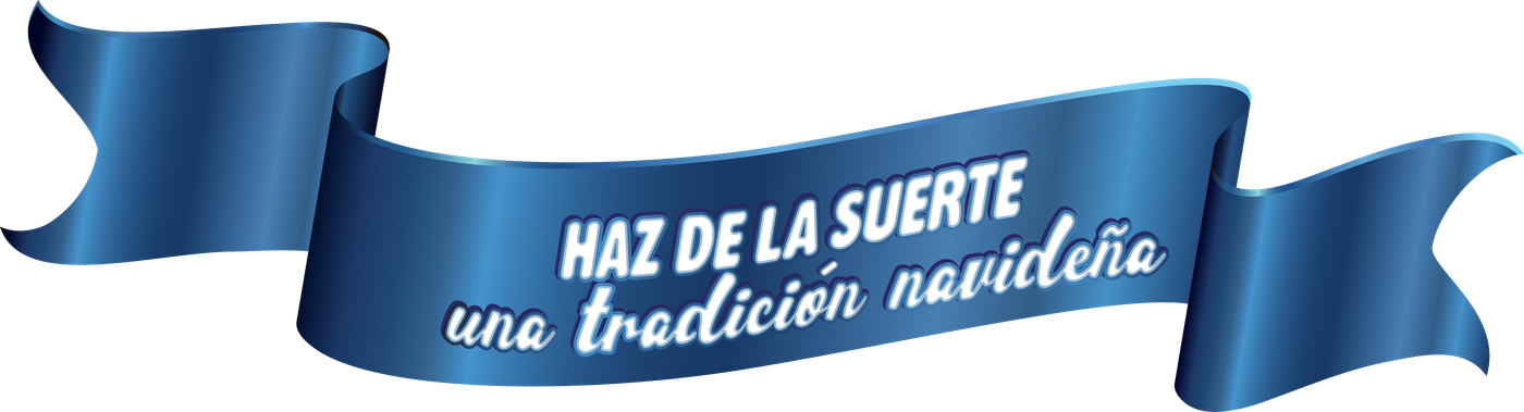 Haz de la suerte una tradición navideña